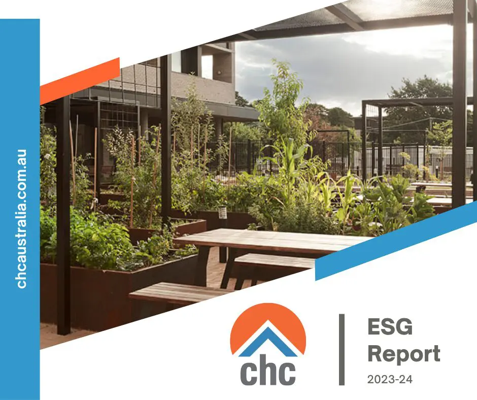 cover page of 23-24 ESG report