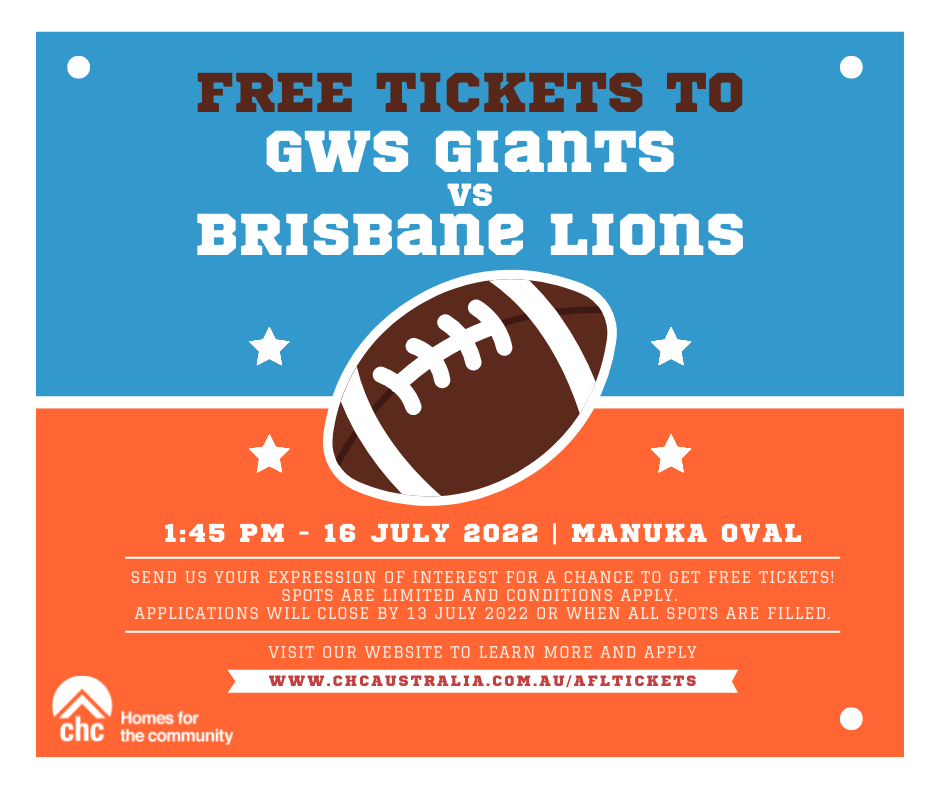 GWS Giants vs Brisbane Lions CHC