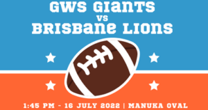 GWS Giants vs Brisbane Lions 
