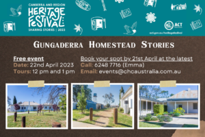 Heritage Festival: Gungaderra Homestead Stories